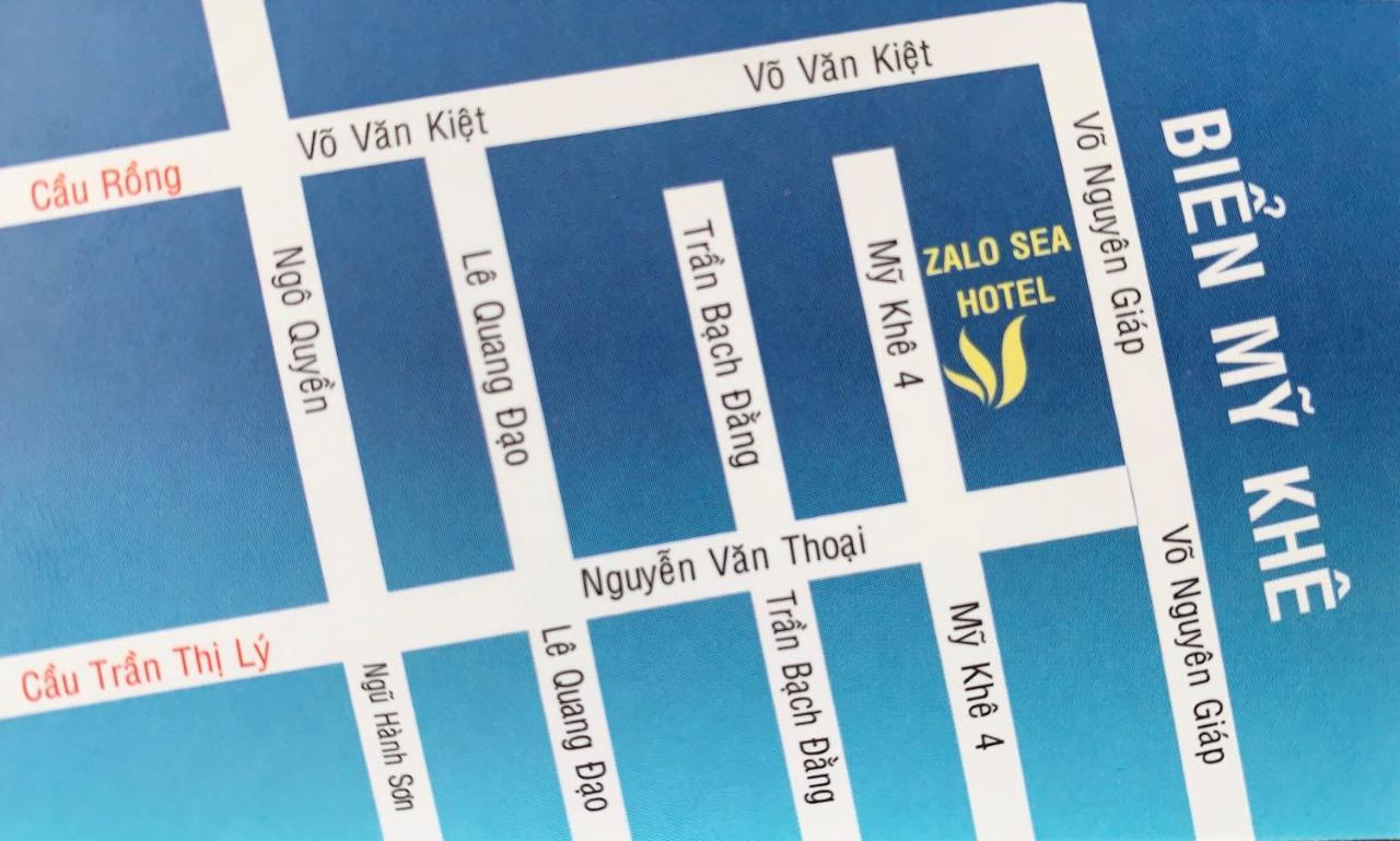 Zalo Sea Hotel Da Nang Bagian luar foto